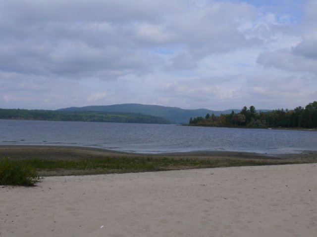Plage sur la rivière des Outaouais