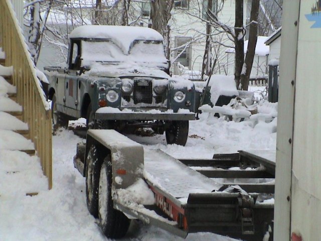 Avril 2004, achat du 109 au Nouveau Brunswick