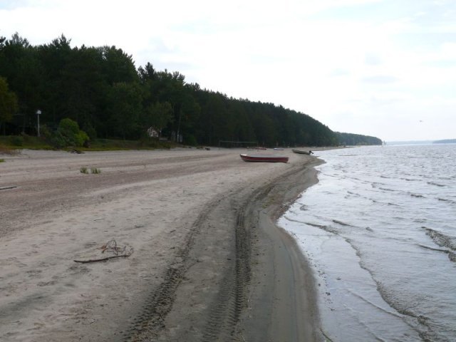 Plage sur la rivière des Outaouais