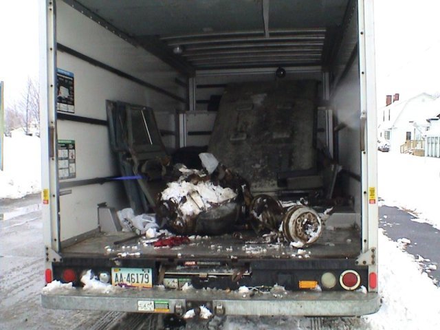 Avril 2004, achat du 109 au Nouveau Brunswick