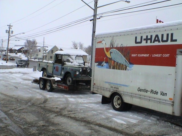 Avril 2004, achat du 109 au Nouveau Brunswick