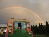 Arc-en-ciel et série 3 land rover