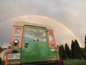 Arc-en-ciel et série 3 land rover